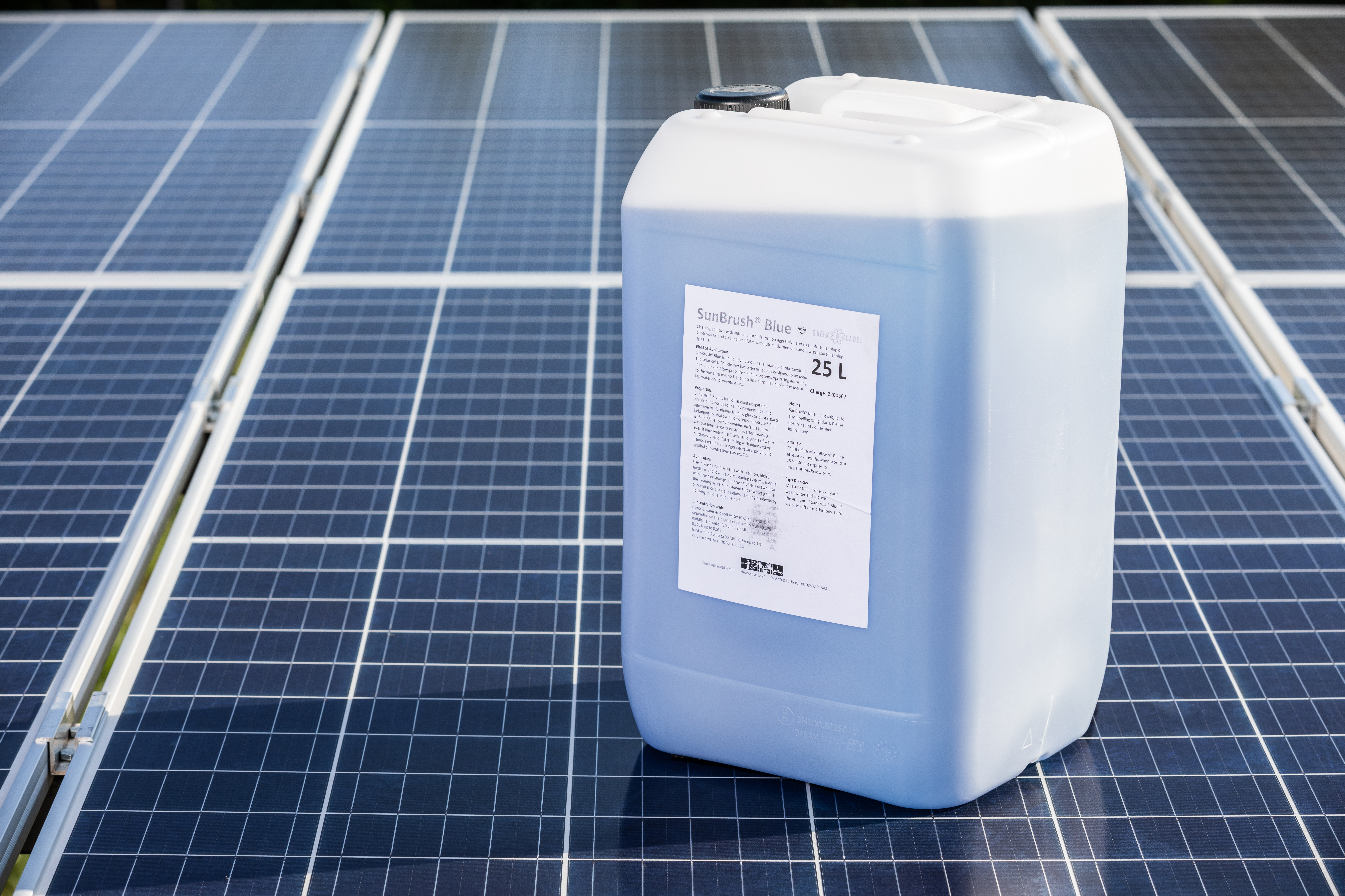 tīrīšanas škidrums sunbrush blue